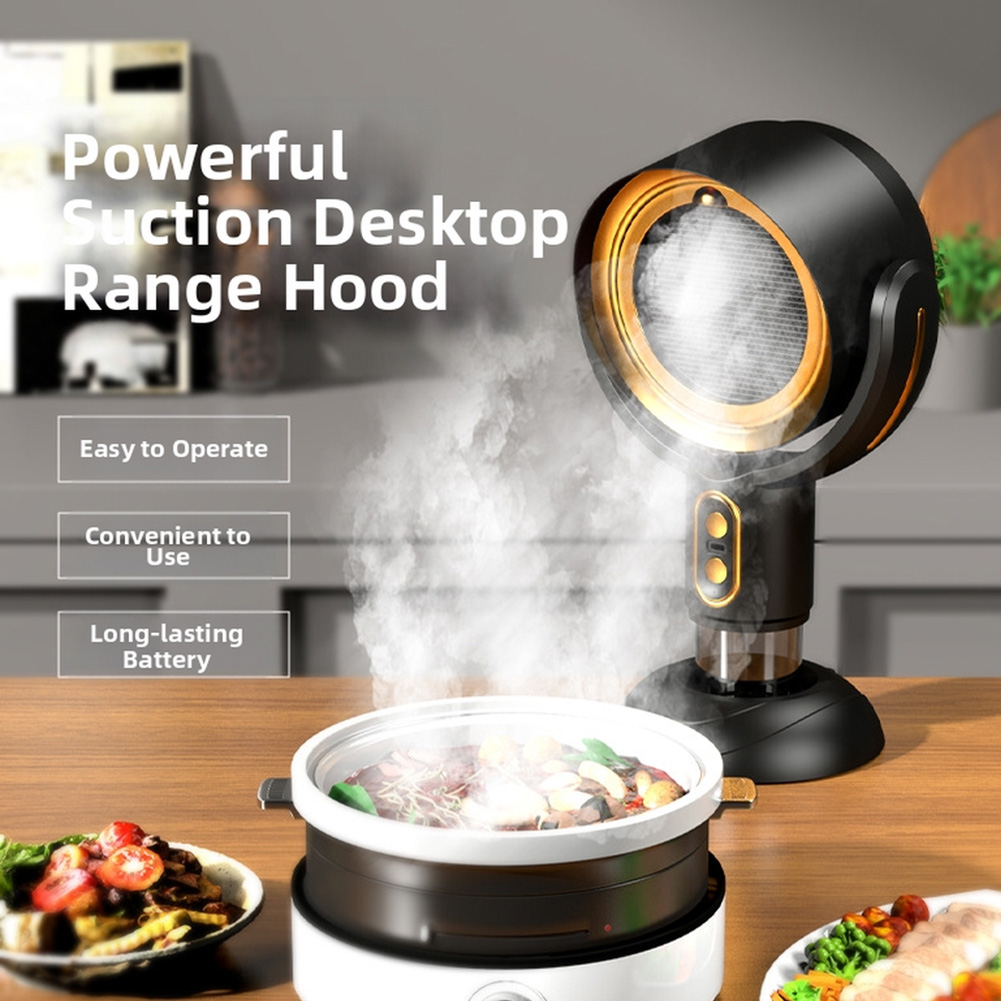 Hot Pot Portable Dual - شفاط مطبخ محمول قابل للفصل للشواء