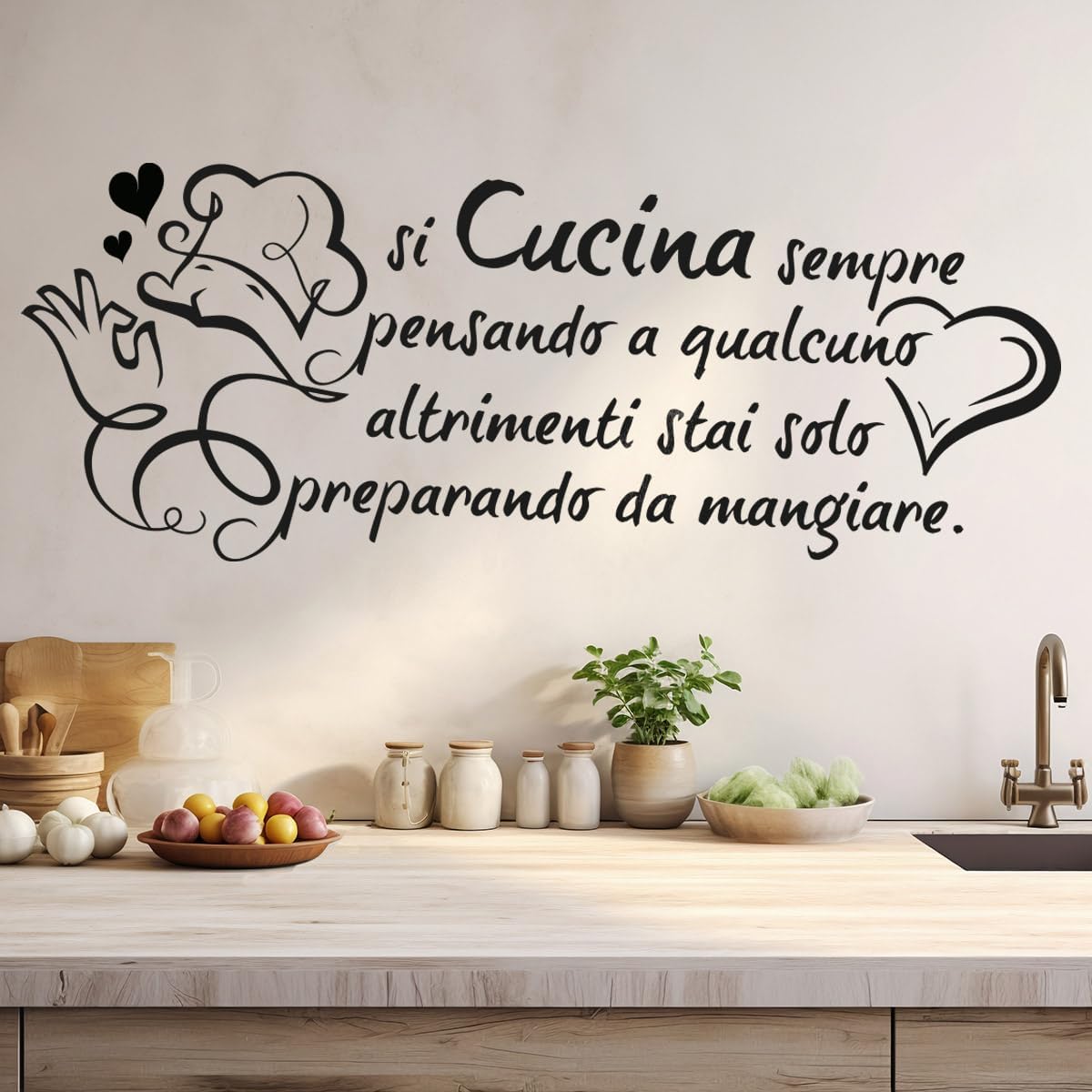 ملصق جداري بتصميم اقتباسات عن  - مراجعة Home Cooking In French وسعره