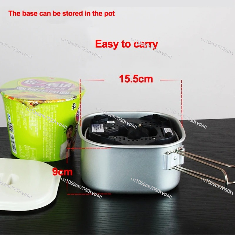 قدر كهربائي محمول صغير بقوة 35 - مراجعة Hot Pot Portable Dual وسعره