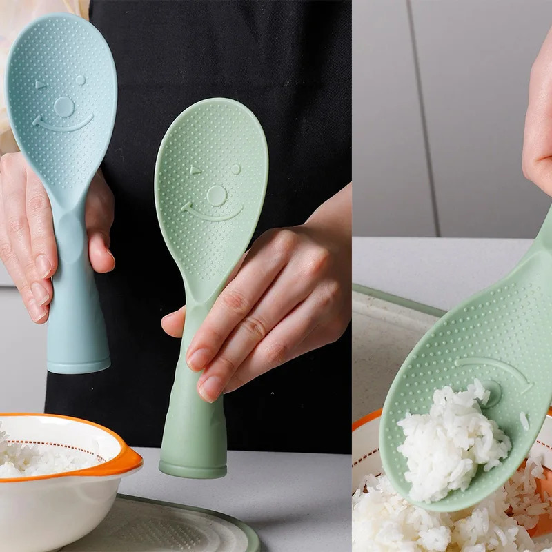مجاديف ملعقة أرز بلاستيكية غير - مراجعة Home Cooking Meals وسعره