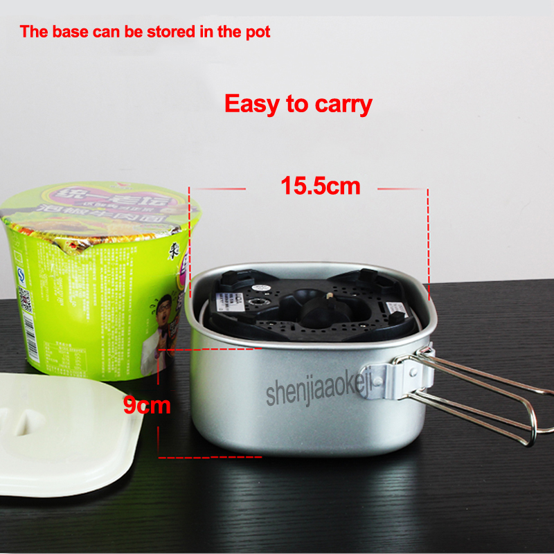 350 واط الجهد المزدوج المحمولة - مراجعة Hot Pot Portable Dual وسعره