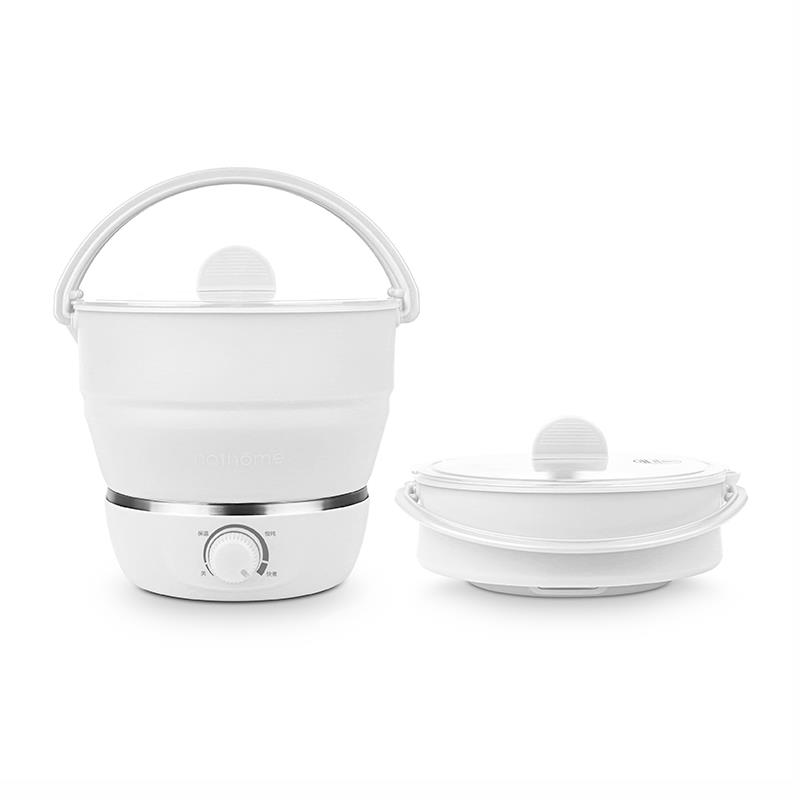 وعاء تسخين كهربائي قابل للطي ، - مراجعة Hot Pot Portable Dual وسعره