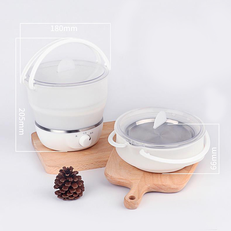وعاء تسخين كهربائي قابل للطي ، - مراجعة Hot Pot Portable Dual وسعره