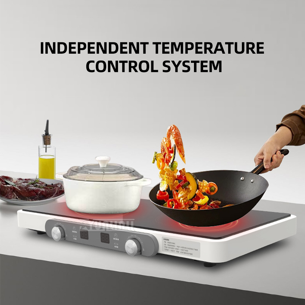 طباخ التعريفي المزدوج طباخ الم - مراجعة Hot Pot Portable Dual وسعره