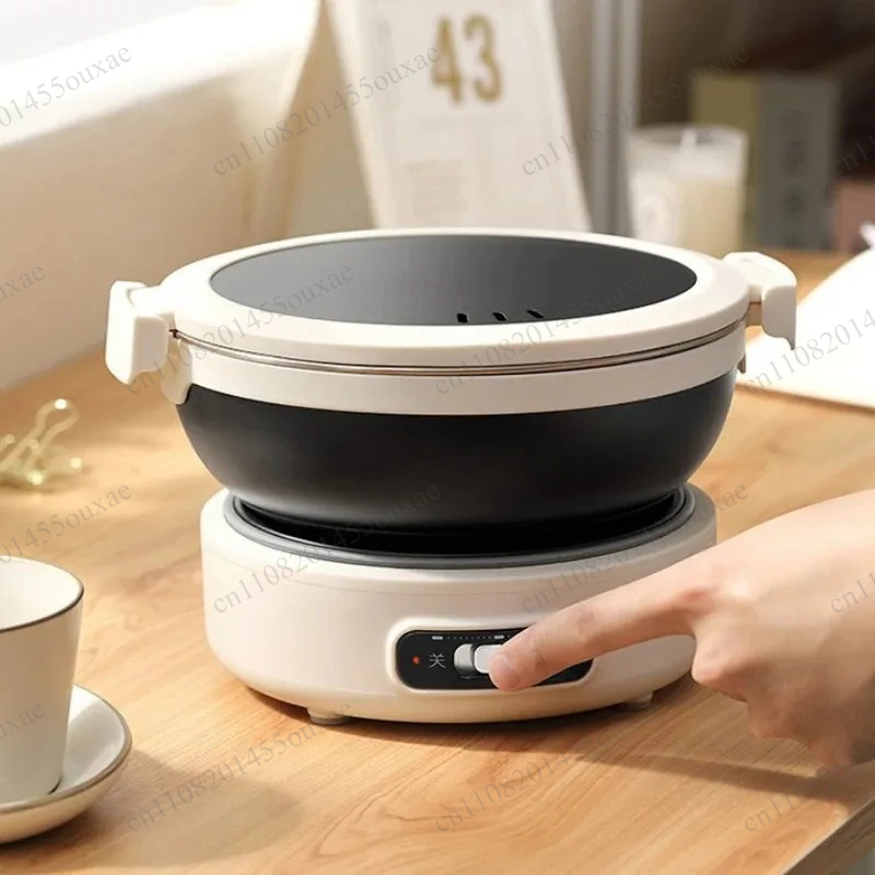 قدر طهي كهربائي محمول متعدد ال - مراجعة Hot Pot Portable Dual وسعره
