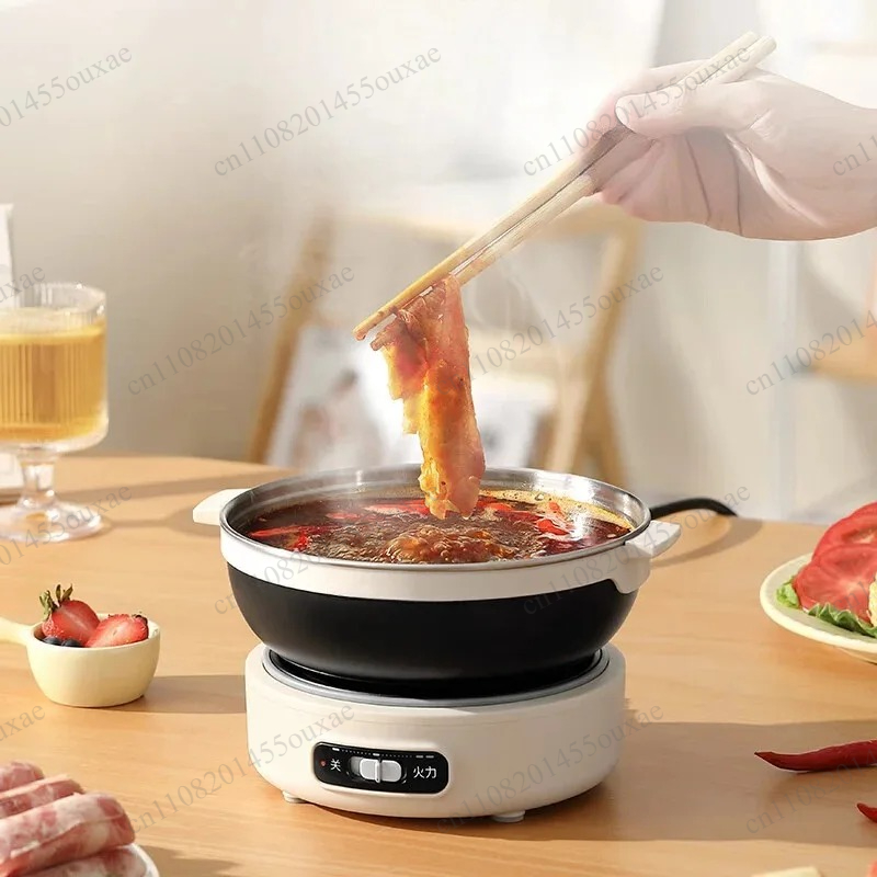 قدر طهي كهربائي محمول متعدد ال - مراجعة Hot Pot Portable Dual وسعره